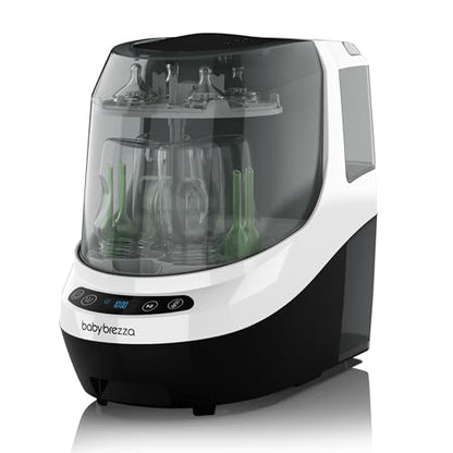 Baby Brezza Baby Bottle Washer Pro - Clinically Proven Better Cleaning - Washer, Sterilizer + Dryer In One Appliance for Essentials like Bottles + Pump Parts – Machine Replaces Brushes + Racks - style: Baby Bottle Washer
