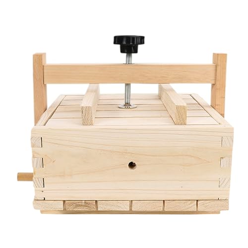 Wooden Tofu Press Mold: Homemade Tofu Maker Pressing Mold, Soybean Curd Making Machine, Cheese Maker Set for Home Kitchen, Tofu Making Kit for Tofu Lover Tofu Press Mold Box