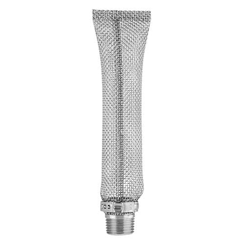 Stainless Steel Beer Filter, Mash and Tun Boil Screen, Beer Brew Hop Filter Strainer Tool for Home Brew Beer Kettle Mash Tun, 6 Inch
