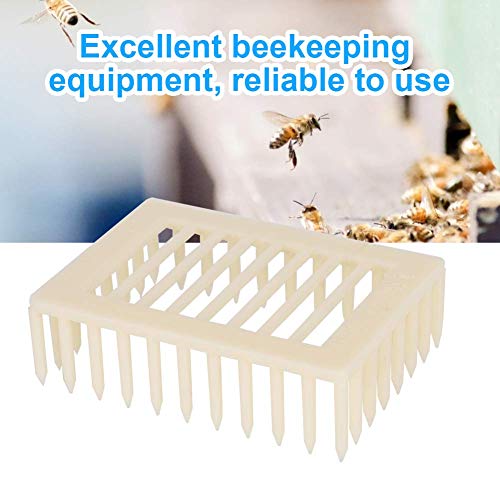 Queen Cage,20Pcs Plastic Shape Queen Rearing Box Bee Cage Beekeeper Tool Beekeeping Equipment