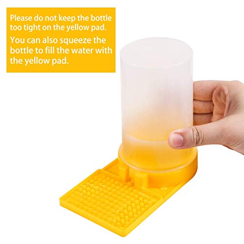 2 Pack Bee Feeder Beehive Beekeeping Water Dispenser Drinking Beekeeping Equipment Honey Beehive Entrance Feeder Beekeeper Tools (2)