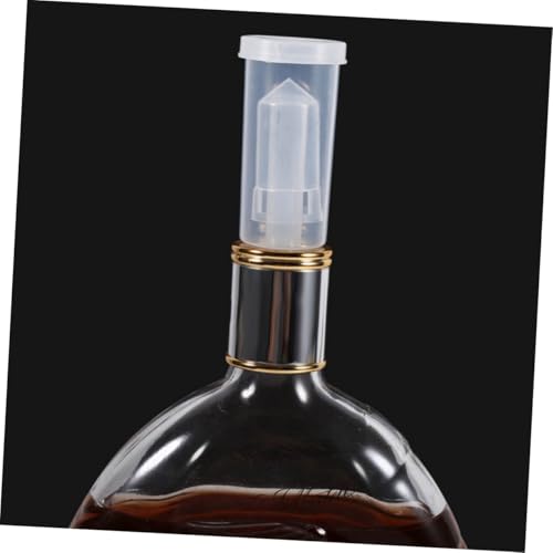 PRETYZOOM 3pcs Homebrew Cylinder Fermentor Way Exhaust Water Sealed Check Valve for Fermentation Crock Wine Lock Supplies Kit