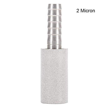 Diffusion Stone Stainless Steel Oxygenation Aeration Stone Bar Homebrew Beer Tool Carbonating Stone Accessories(2Micron)