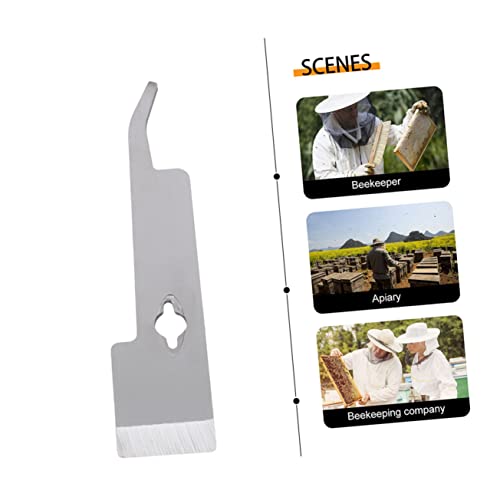 YARNOW 2pcs Stainless Steel Beekeeper Hive Scraper Tool Curving Scrapers for Efficient Beekeeping Lightweight and Portable Beekeeping Accessories