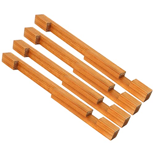 BeeCastle Beehive Entrance Reducer 8 Frame Wood Hive Beeswax Coated Entrance Protector for Beekeeping - size: 4 Pack