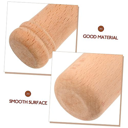 Sauerkraut Pounder for Mason Jars Vegetable Fermentations, 7 Inch Wood Pickle Sticks Sauerkraut