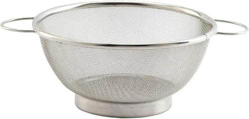Strainer Colander Basket Premium Stainless Steel - (Size : 16 & 20 cm), Set of 2 pcs - size: Pack of 2