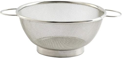 Strainer Colander Basket Premium Stainless Steel - (Size : 16 & 20 cm), Set of 2 pcs - size: Pack of 2