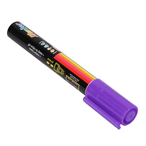 YWBL-WH Bee Queen Marker Pen, Water Based Easy Wipe Off Marking Tool with 8 Colors, for Beekeeping Queen Bee Identification (Purple) - color: Purple