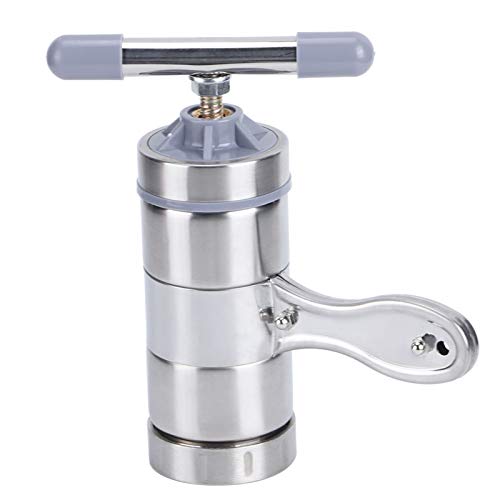 Sonew Mini Portable Stainless Steel Honey Extractor - Manual Honey Presser Machine for Efficient Beekeeping - Handheld Squeezer with Filter