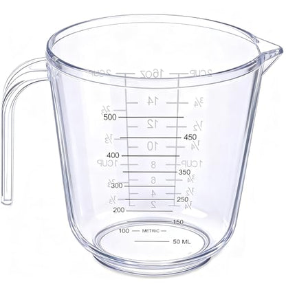 DOTINGHUX Measuring Cup, 2 Cup, Clear - size: 2 cup