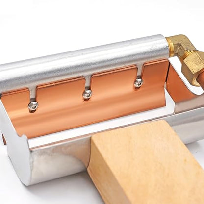 Electric Hot Uncapping Knife, Honey Uncapping Cutter Tool with Wooden Insulated Handle, Stainless Steel Body Material, Easy to Conduct Heat and Clean, Keep Higher Honey Yield, for Beekeeping