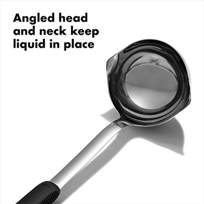 OXO Good Grips Stainless Steel Ladle - style: Ladle