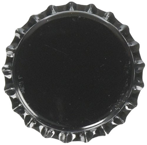 Home Brew Ohio Crown Caps with Oxy-Liner-576 Caps (Black) - color: Black