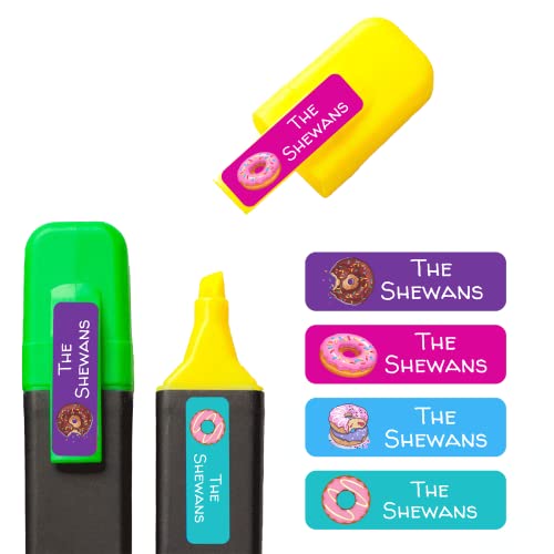 Custom Waterproof Dishwasher Safe Kid Name Labels for Daycare(128 Pack), Camp, School Supply, Baby Bottles, Lunch Boxes and Cups, Travel. Cute Personalized Design Name Stickers (Pattern 3) - color: Pattern 3