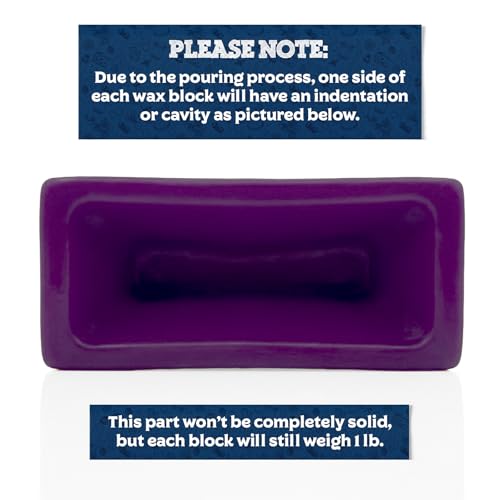 Fermentaholics Food-Grade Premium Cheese Waxes - 1 lb. – Cheesemaking Wax for Hard and Aged Cheeses – Protect and Preserve Your Cheese (1 LB Purple) - color: Purple