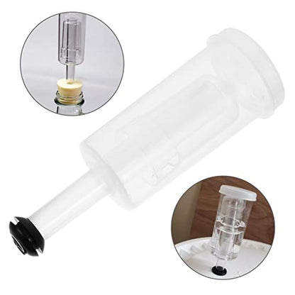 1set Air Locks Fermentation Crock Wine Stoppers One-way Valves Silicone Lids Kit for Brewing Beer