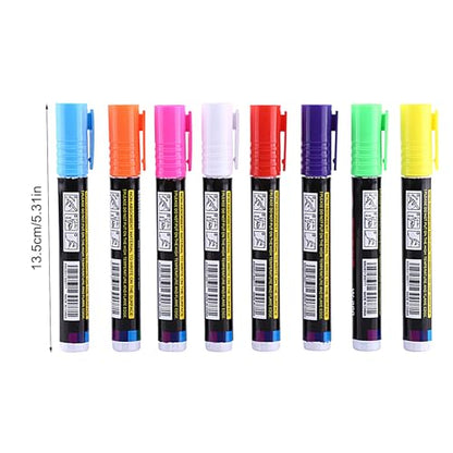 Queen Bee Marker - 8 Piece Beekeeping Paint,Bee Tools,for Beekeeper Honey Beginners Orchard Farm Garden Patio Courtyard Outdoor Home
