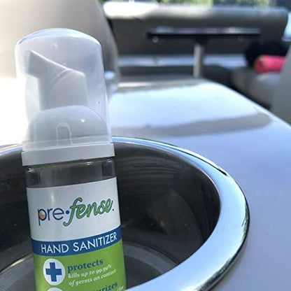 Foam Hand Sanitizer - Kills 99.9% of Common Germs - Alcohol-Free - Moisturizing, Non-Skin Drying, Water-Based Formula - Made in USA - Lemongrass Scent - Everyday Size - 8 oz - 1 Pack - size: 8 Fl Oz (Pack of 1)