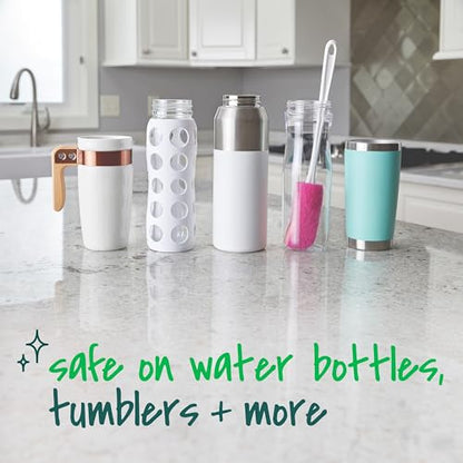 Scotch-Brite Water Bottle Scrubber, Safe On Glass, Plastic and Stainless Steel - size: Bottle Scrubber