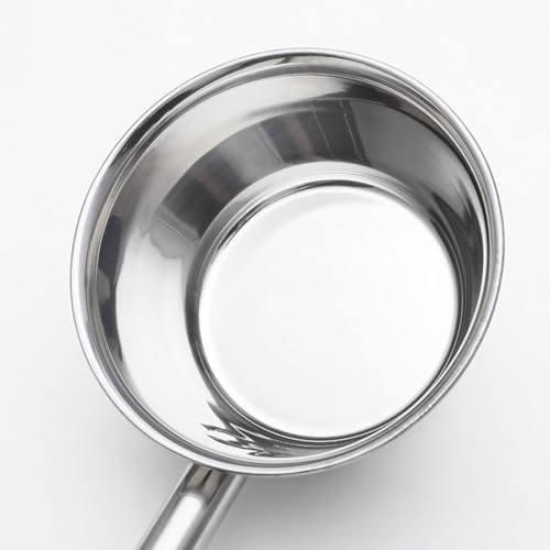 Cabilock 17.32In Long Handle Stainless Steel Water Ladle Multipurpose Kitchen Scoop for Soup and Water Serving Ergonomic Design for Home and Restaurant Use - size: 44X14CM