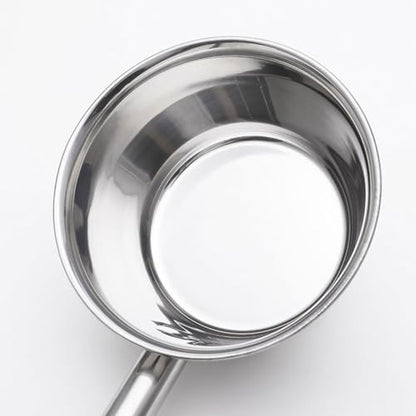 Cabilock 17.32In Long Handle Stainless Steel Water Ladle Multipurpose Kitchen Scoop for Soup and Water Serving Ergonomic Design for Home and Restaurant Use - size: 44X14CM