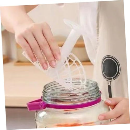2pcs Pickle Jar Press Tool Tamper Tool for Jar for Canning Fermenting Supply Kitchen Supply