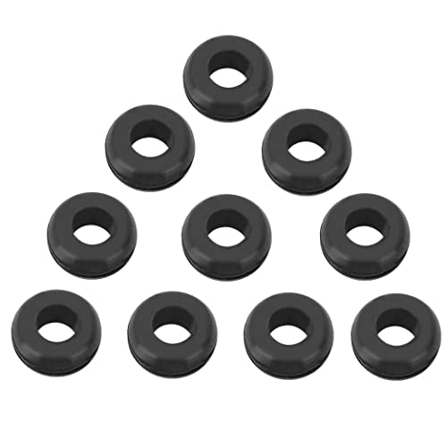 ABS Fermenter Lid Grommet,10Pcs Airlock Grommet Ring, Fermenter Lid Beer Brewing Tool Accessories, Airlock Ring for Airlock on Homebrew Beer Fermenter Beer Wine Lid, 10Pcs Airlock Grommet Ring,
