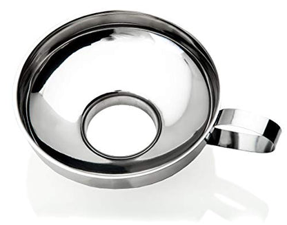 Bellemain Stainless Steel Funnel for Kitchen, 4" Mason jar Funnel - color: Mason Jar Funnel, size: 4"