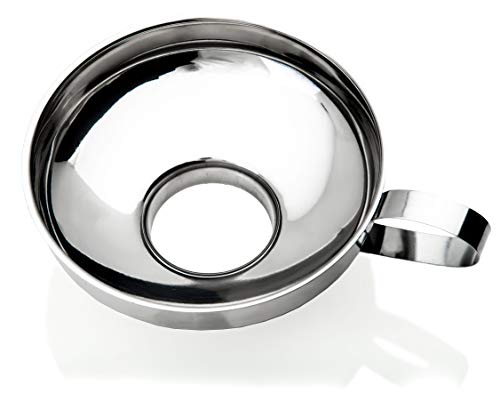 Bellemain Stainless Steel Funnel for Kitchen, 4" Mason jar Funnel - color: Mason Jar Funnel, size: 4"