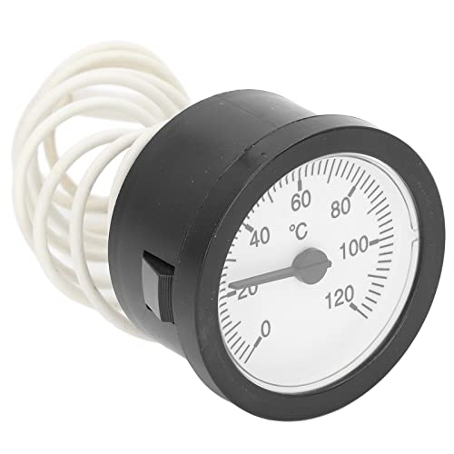 Garosa Bimetal Thermometer, Stainless Steel Pot, Kettle Dial Thermometer for Brewing Grills Reptiles