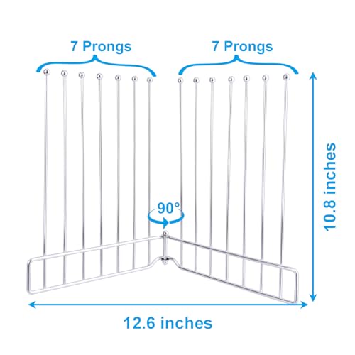 Foldable Bottle Drying Rack, Reusable Storage Bag Drying Rack, SUS 304 Stainless Steel Dryer Stand for Water Bottle Cup Mug Tumbler Cutting Board Lids