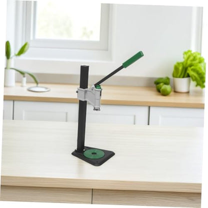 Manual Tabletop Bottle Capper for Homebrew Beer and Soda, Hand Operated Adjustable Lever Capping Machine for Standard Glass Bottles, Kitchen Countertop Use