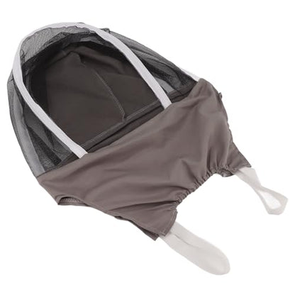 Aramox Beekeeping Hat Beekeeping Veil Mesh Cap Cotton Nylon Breathable Sun Proof with Wide Brim for Outdoor Activities Fishing Hiking Gardening