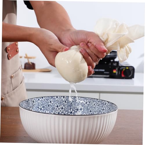 STOBAZA 8pcs Soy Milk Cloth Reusable Cheese Cloths Strainer for Draining Kitchen Dish Rags Cooking