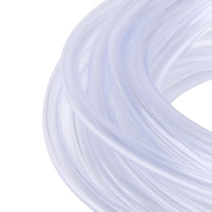 DERNORD PVC Tubing 1/16"ID X 1/8"OD Flexible Clear Vinyl Hose 10 Feet for Food Grade - size: 10 Feet, style: 1/16"ID X 1/8"OD