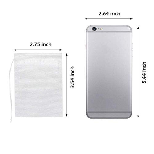 400 Pcs Tea Filter Bags - size: 3.54"*2.75" 400pcs