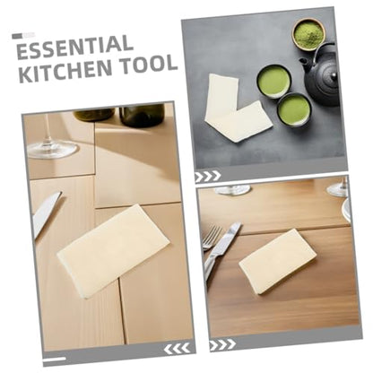 2pcs Reusable Tofu Cheese Cloth Strainer Fine Mesh for Yogurt Food Grade Cotton Multi-use for Cooking Juicing