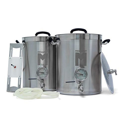 MegaPot All Grain Beer Brewing Equipment System - 15 Gallon Kit - size: 15 Gallon