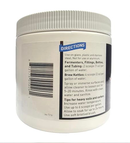 Craft Meister Alkaline Brewery Wash 16 Oz Tub