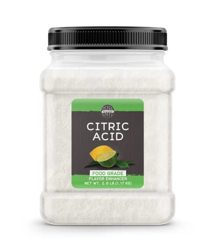 Birch & Meadow 2.6 lb of Citric Acid, Food Safe, Food Preservative - size: 41.6 Ounce (Pack of 1)