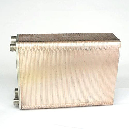 80 Plates Wort Chiller Cooler Heat Exchanger SUS 304 Stainless Steel Home Brew Beer Wine Making 1.6Mpa