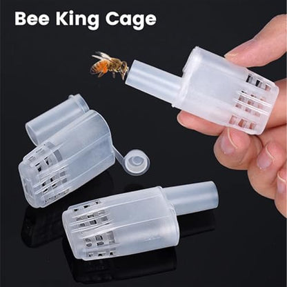 20Pcs Bees Isolator Clips Beekeep Cage Beekeeper Rearing Tools for Home Beekeeping and Bees Captures Beekeep Cage