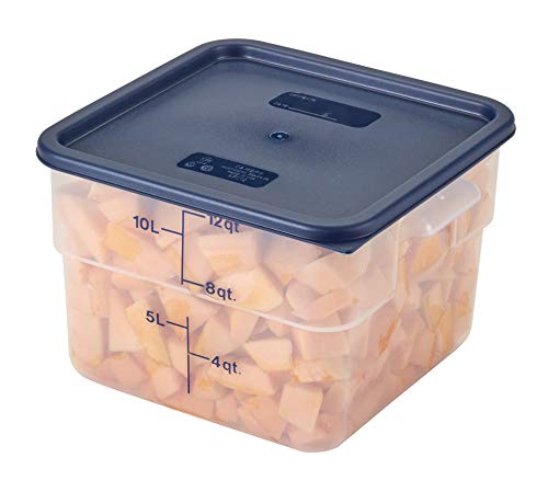 Cambro 12SFSPP190 12 qt Polypropylene Food Storage Container - CamSquare® Case of 6 - size: 12 QT