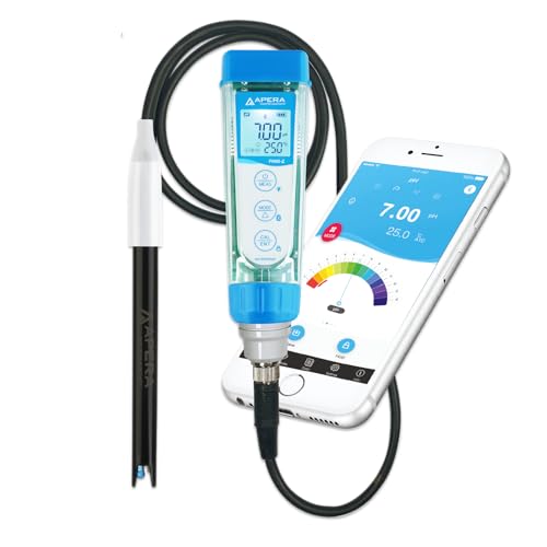 Apera Instruments PH60Z-WW Smart Handheld pH Meter Tester Kit with LabSen 335 ATC pH Electrode for Lab-Grade pH Measurement in Wastewater, Suspensions, Emulsions and Dirty Liquids - style: Dirty Liquids