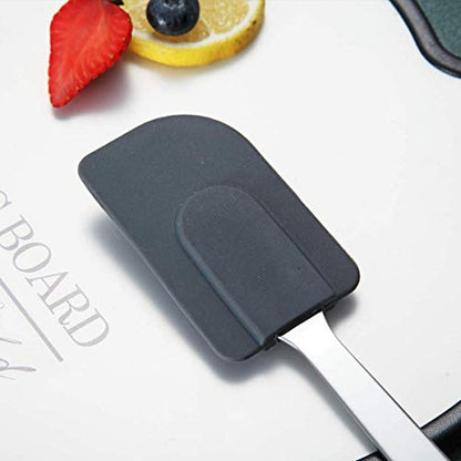 Silicone Spatulas, Berglander Flexible Scrapers Baking Mixing Tool, Baking Tools, Rubber Spatula, Heat Resistant, Dishwasher Safe, Easy to Clean - size: M. Flexible Scraper