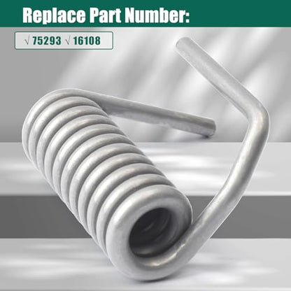 YUXIVCNE 75293 Pressure Fryer Spring Replacement for Henny Penny Fryer 500 600 CFA-500 CFA-600 Parts Replace 16108, Lid Hinge Spring Coil for Gas/Electric Fryer