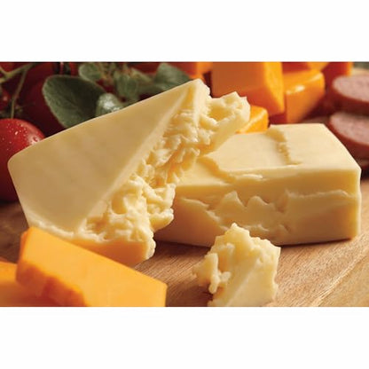 Wisconsin Cheeseman Meat & Cheese Combo Gift Basket Set | Italian, Original & Garlic Summer Sausages, Colby, Brick, Sharp Cheddar & Monterey, Charcuterie Boards Fathers Day