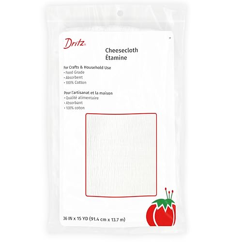 Dritz 591 Cheesecloth, Food Grade #10, 36-Inch x 15-Yards , White - color: White, size: 36-Inch x 15-Yards (Pack of 1)