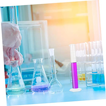 Veemoon 1set Graduated Measuring with Droppers for Accurate Liquid Transfer Laboratories Kitchens and Schools Plastic Lab Equipment